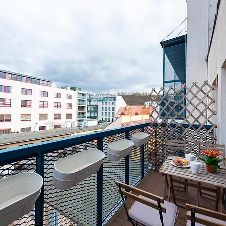 3-room Penthouse With Terrace I Balcony I Metro I Near The Center Prag